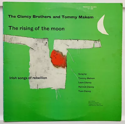 Clancy Brothers And Tommy Makem Rising Of The Moon Vinyl LP VG+ • $12.99