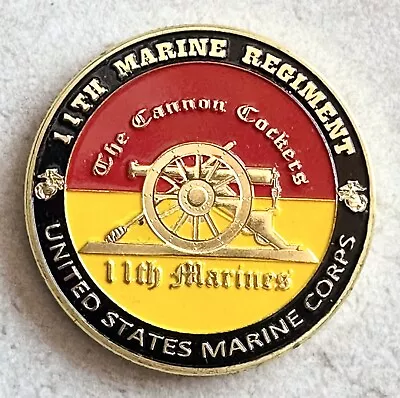 US MARINE CORPS - 11th MARINE REGIMENT Challenge Coin • $14.90