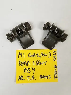 Us Gi M1 Garand Rear Sight Assembly All  S.a.  Parts.  Item #sa-24 • $89.95