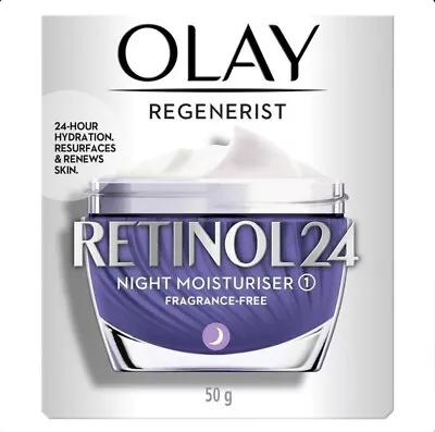 Olay Regenerist Retinol 24 Night Moisturiser - 50g • $26.95