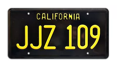 Bullitt | Steve McQueen's 1968 Mustang | JJZ 109 | STAMPED Prop License Plate • $17