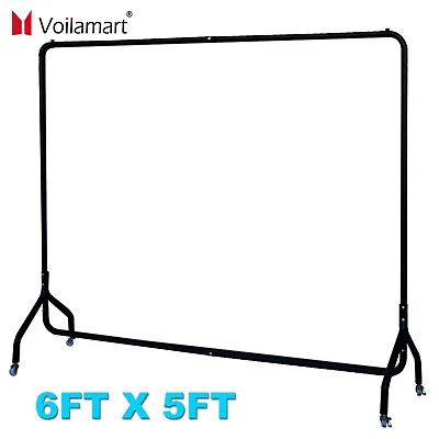 £35.99 • Buy 6ft Heavy Duty Clothes Rail Home Shop Garment Hanging Display Stand Rack