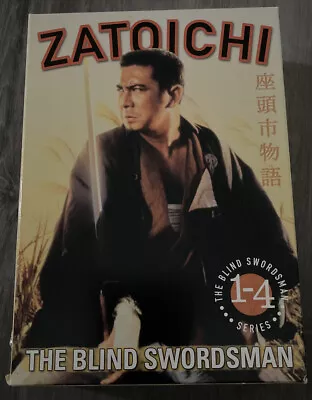 Zatoichi The Blind Swordsman - Vols. 1-4 (DVD 2006 4-Disc Set) • $54