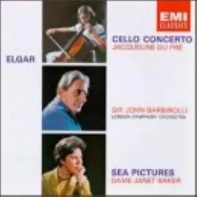 Janet Baker : Elgar: Cello Concerto Sea Pictures CD FREE Shipping Save £s • £2.48