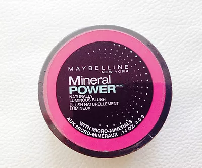 Maybelline Mineral Power Blush Naturally Luminous Blush Fresh Plum • $9.99