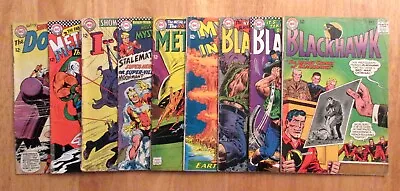 Lot Of *9* '60s DC Comics! 3 BLACKHAWK•MYSTERY IN SPACE•METAL MEN•HOUSE/MYSTERY+ • $45.95