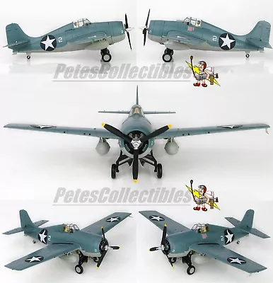 Hobby Master HA8901 Grumman F4F-4 Wildcat USMC White 2 VMF-223 Guadalcanal 1942 • $199.99