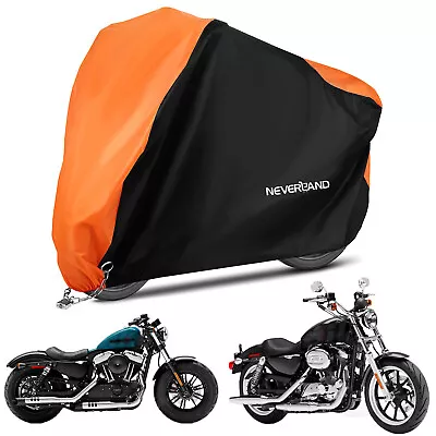 XL Motorcycle Cover Outdoor Rain Sun For Kawasaki Vulcan S 900 Custom Classic US • $22.59