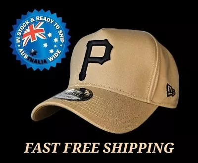 Pittsburgh Pirates P Mlb New Era 9forty Tan & Black Snapback Cap Hat La Ny Nba  • $36.95