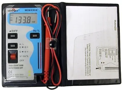 Winmax Digital Multimeter AC DC Voltage Resistance Capacitance Frequency Tester • $9.99