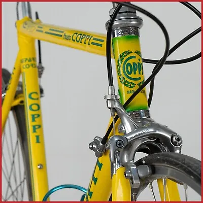 Coppi Polti Team Bike Steel Lugs Vintage Old Italian Road Racing Campagnolo • $1799