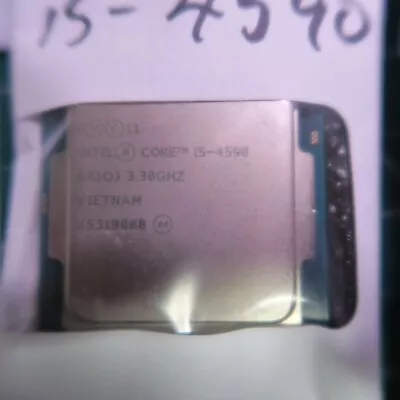 Intel I5-4590 CPU Processor 3.30Ghz LGA1150 4C/4T I5 4590 • $16.90