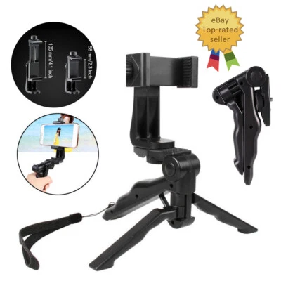$14.88 • Buy Tripod Desk Holder Desktop Stand Adjustable Selfie Stick Mount For Cell Phone