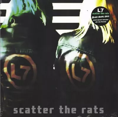 L7 Scatter The Rats Limited Edition Black White Gray Vinyl LP NEW Sealed • $24.99