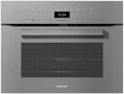 Miele H 7440 BM Graphite Grey Compact Microwave Combi Oven FreeDelivery Warranty • £1690