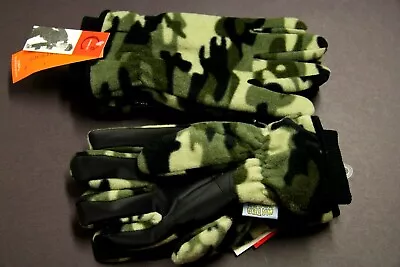 1 Gloves Camoie GRAY ADULTS MEN M / L 100% WATERPROOF THINSULATE INSULATION 40G • $9.98