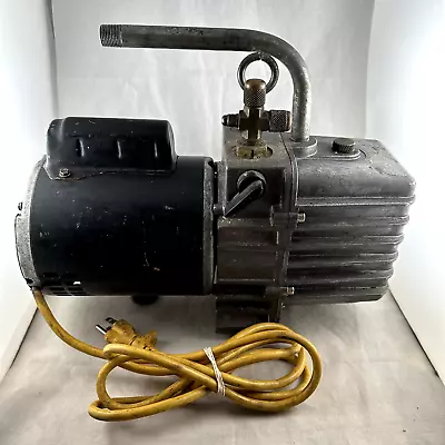 J/B DV-142N Refrigeration Vacuum Pump 5 CFM 1/2 HP Motor 2 Stage • $149.99