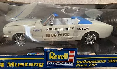 Revell Die-Cast 1964 Mustang Indy 500 Pace Car Diecast 1/18 Unopened Old Stock • $39.95