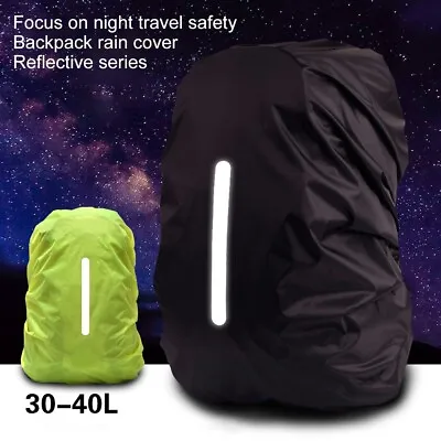 AU Outdoor Foldable Backpack Camping WaterProof Rain Cover Rucksack Travel Bag • $12.03
