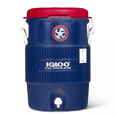 Igloo 5-Gallon Heavy Duty Seat Top Water Container Coolers & Dispensers  Blue • $29