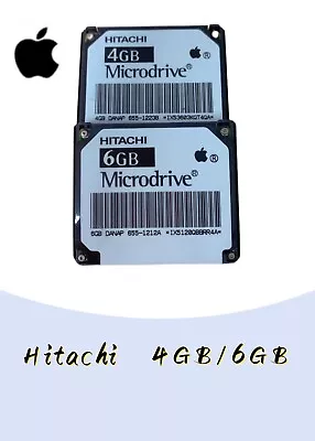 4GB 6GB Hitachi CompactFlash Type II 1  Microdrives LN Formatted & Tested • $24.69