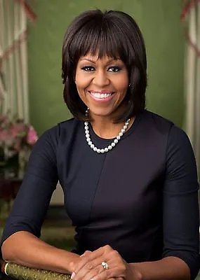 Michelle Obama Official PHOTO Portrait Barack Obama 1st Lady White House • $5.48