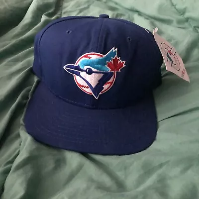 Vintage New Era Pro Model Toronto Blue Jays Blue White Snapback *New Old Stock* • $65