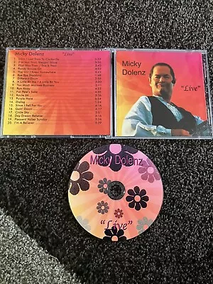 Micky Dolenz Live 20 Tracks CD 1999 Monkees Rare • $19.99