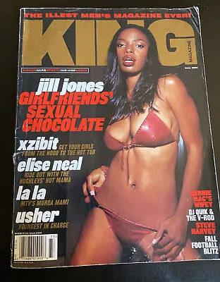 KING Magazine FALL 2002 PREMIERE ISSUE JILL JONES Cover 💎🔥 RARE • $54.99