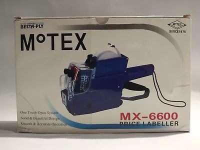 New Motex MX-6600 Price Labeler 2 Line 10 Digit • $41