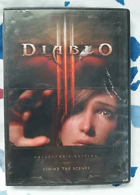 Diablo III Collector's Edition Behind The Scenes Blu-Ray DVD • $10