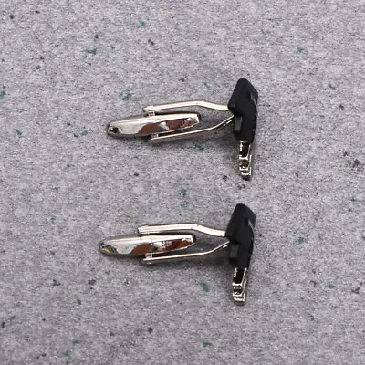 £6.52 • Buy  2 Pcs Stainless Steel Cufflinks Womens Jewelry Antique Gift