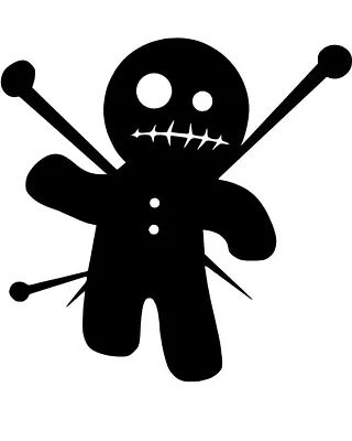 Voodoo Doll Sticker Decal ☆20 Different Colors To Choose From☆ • $2.29