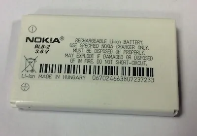 £7 • Buy Genuine Nokia Battery BLB-2 For Nokia 5210 6510 8210 8310 8850 8890 8910