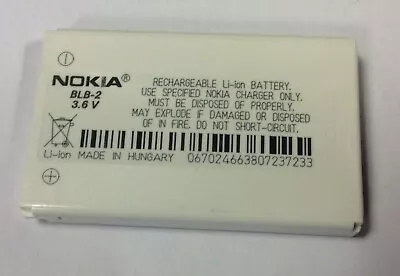 £7 • Buy Genuine Nokia Battery BLB-2 For Nokia 5210 6510 8210 8310 8850 8890 8910