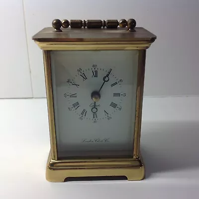 Carriage Clock By London Clock Company Brass. • £18.95