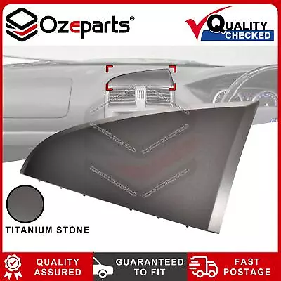 Ford Falcon BA BF 02~11 Dash Board Center Trim Cover Triangle ICC Unit Titanium • $16.50