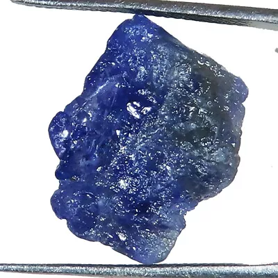 Untreated Blue TANZANITE ROUGH Gemstone For Jewelry 30.90 CTs 17x19x12 Mm Mi_12 • £10.79