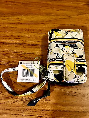 VERA BRADLEY Wristlet.  Dogwood Pattern Carry It All Wristlet.  New With Tags • $28.99