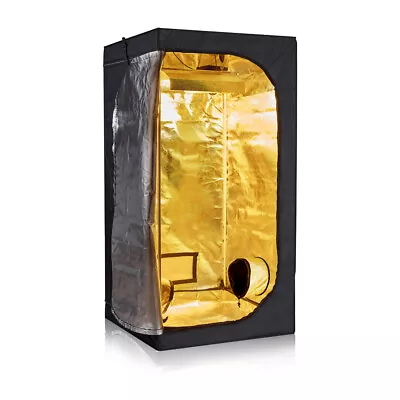 Oppolite 24''x24''x48'' 600D High Reflective Mylar Hydroponic Indoor Grow Tent • $67.98