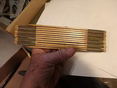 1E- Vintage  GOLDBLATT  72   Extension  Wood Masonry Ruler- 09 318 H7 • $7.99