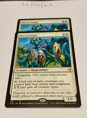 £0.32 • Buy Magic The Gathering MTG Mirror Entity X2 Rare Cards NM/M Baldur's Gate