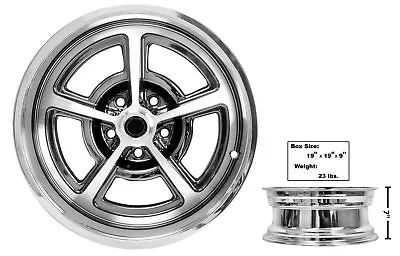 1965-73 Mustang Magnum Alloy Wheel 17 X 7  Coated • $259.59