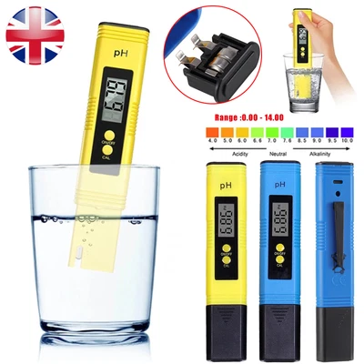 £5.49 • Buy LCD PH Meter Tester Digital Electric Water Test Pen Pocket Hydroponics Aquarium