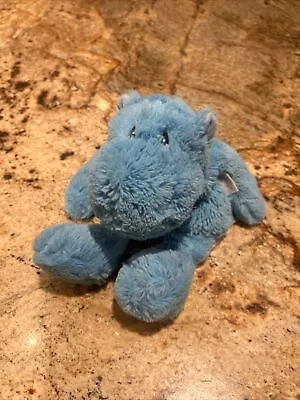 Cozy Hugs Blue Hippopotamus Hippo Plush Warmer Aromatherapy Microwaveable EUC • $22.95