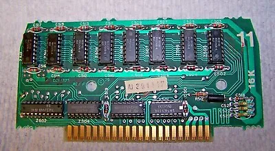 VINTAGE ATARI 16K MEMORY BOARD - Used / Collectible • $24.99