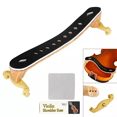 Imitation Maple Wood Violin Shoulder Rest For 4/4 & 3/4 Violin For Violin Lovers • $18.53