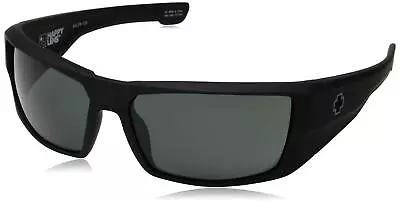 Spy Optics - Dirk Sunglasses Soft Matte Black/Happy Gray Green • $67.49