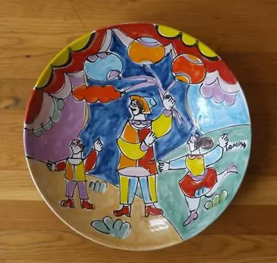$226.99 • Buy La Musa Serving Pasta Bowl Italy Saks Fifth Avenue 15  Wide