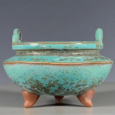 £58.80 • Buy Song Dynasty Porcelain Jun Porcelain Kiln Turned Three-legged Incense Burner